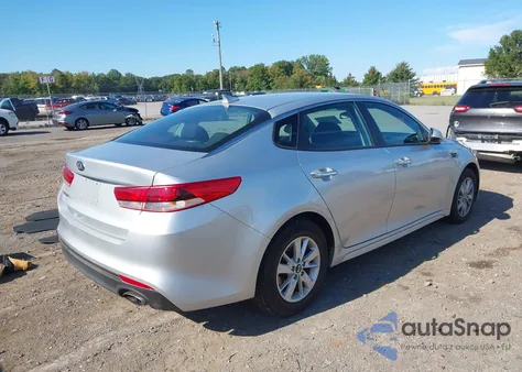 2017 Kia Optima Lx из США, поврежденный, VIN 5XXGT4L30HG167620